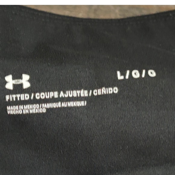 Under Armour UA Motion Ultra High Rise Black Leggings with Side Pocket Large - Picture 3 of 5